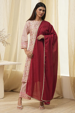 Red  Dupatta image number 2