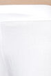 White Viscose & Lycra Leggings image number 1