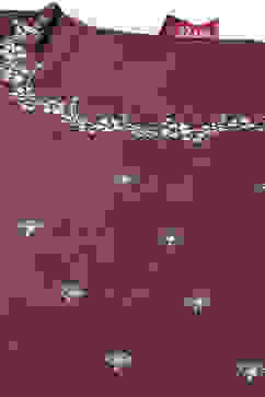 Purple A-Line Viscose Kurta image number 1