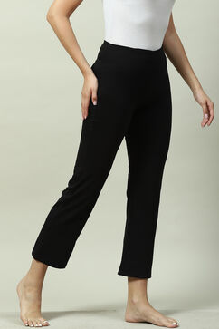 Black Relaxed Pants image number 3