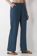 Natural Viscose Blend Loose Pants image number 3