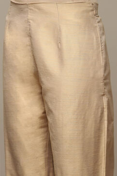 Gold Slim Pants image number 1