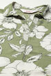 Olive Green Rayon Straight Printed Kurta image number 1