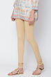 Fuschia Cotton Blend Solid Churidar image number 2