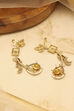 Peach Pearl Gold Plated Brass Ear Cuff image number 2