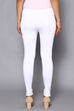 Black Viscose Lycra Solid Leggings image number 5