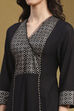 Red Cotton Printed Festive A-Line Suit Set image number 1
