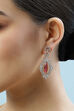 Red Brass Earrings image number 1