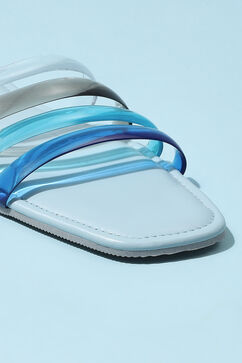 Blue Silicon Slip-Ons image number 1