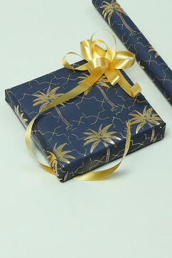 Navy Blue Gift Wrapping Paper image number 0