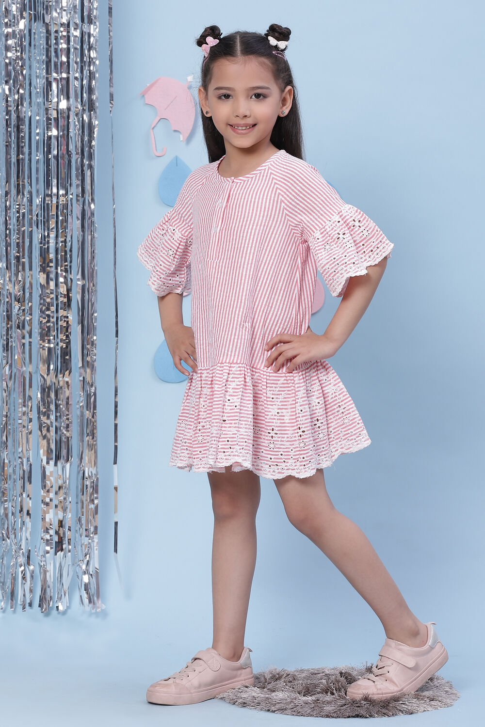 Biba pink cheap dress