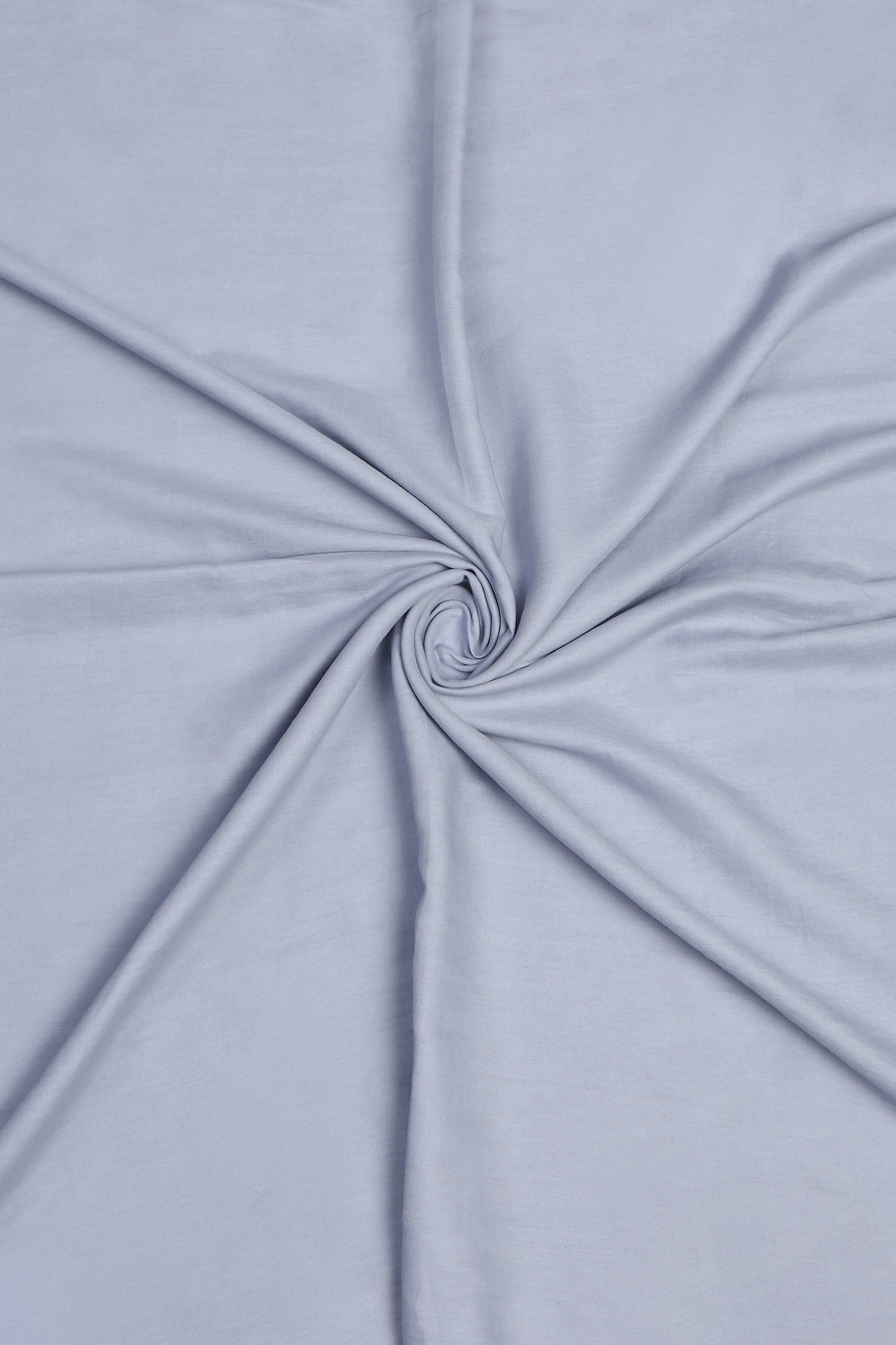 Blue Cotton Unstitched Suit Set image number 2