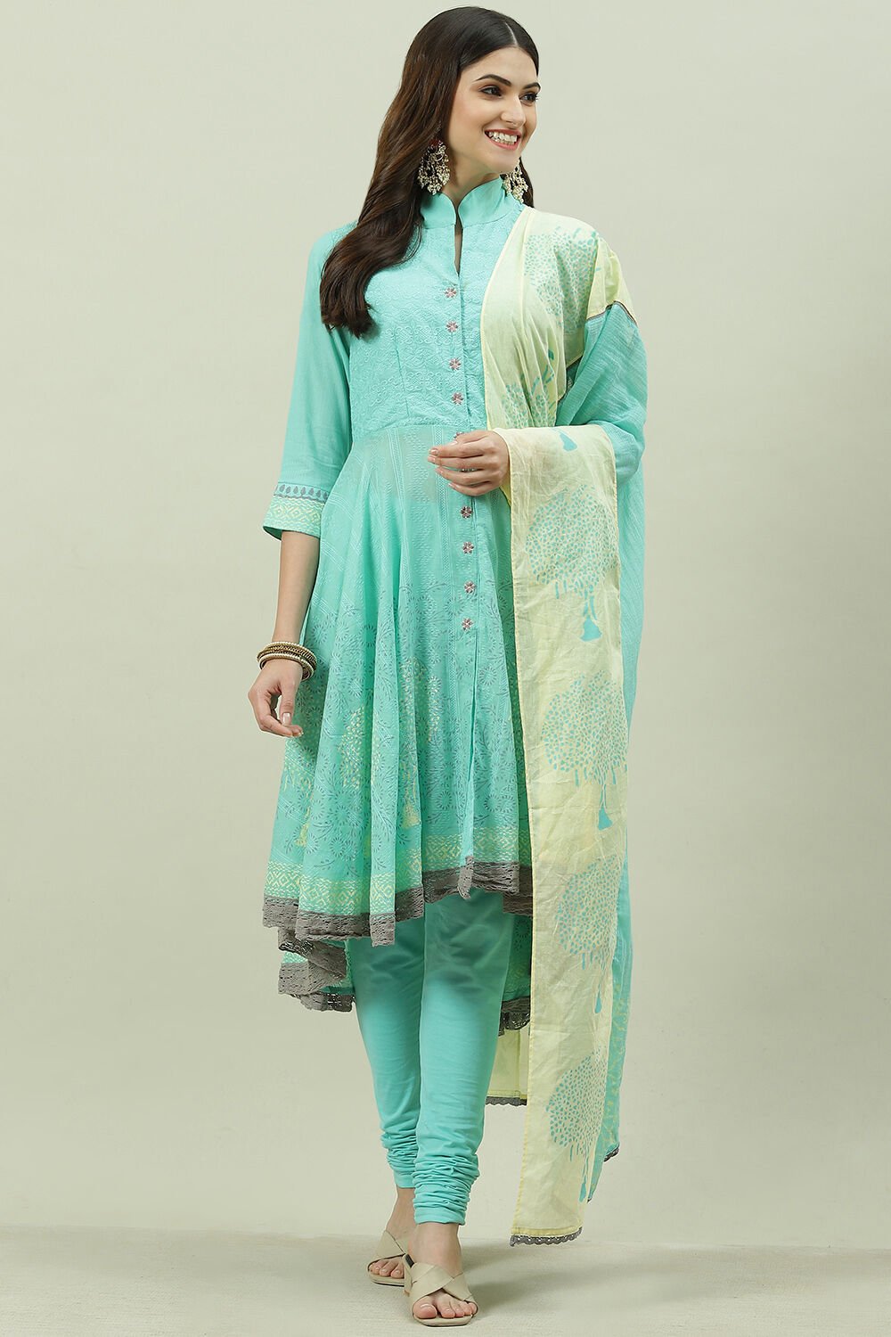 Biba green suit set online