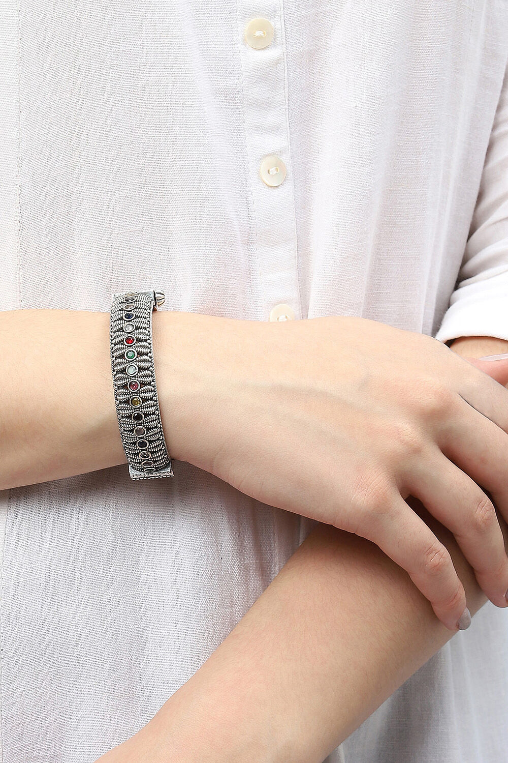 Multicolor Brass Bangles image number 1