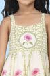 Neutral Cotton Printed Anarkali Suit Set image number 1