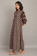 Blue Cotton Straight Printed Sleepwear image number 2