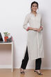 Natural Cotton A-Line Kurta image number 3