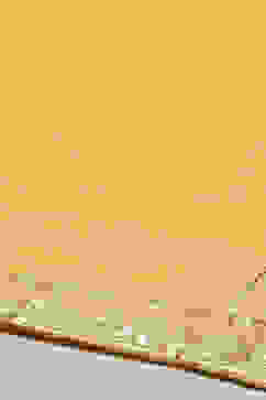 Yellow Cotton Anarkali Kurta Churidar Suit Set image number 3