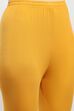 Camel Cotton Blend Solid Churidar image number 1