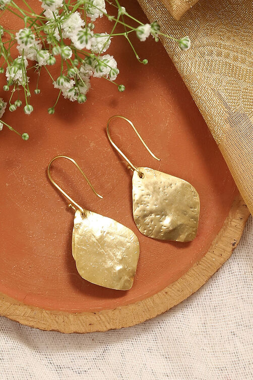 Gold 925 Sterling Silver Earrings image number 2