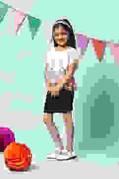 Off White Cotton Blend Kaftan image number 3