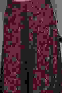 Maroon Cotton Printed Suit Set image number 2