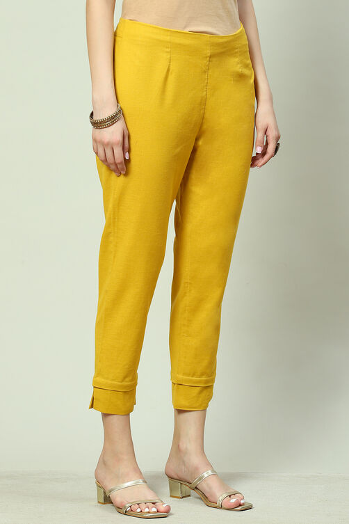 Cavern Clay Cotton Flax Slim Pants image number 3