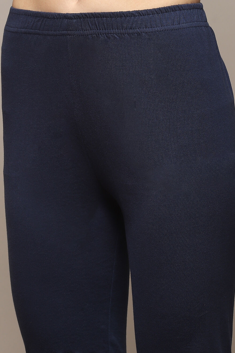 Red Cotton Anarkali Kurta Churidar Suit Set image number 2