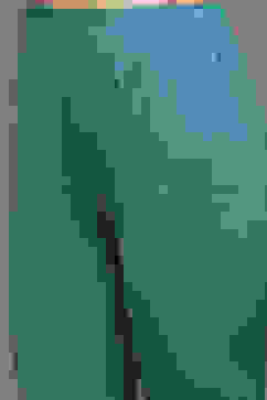 Sea Green Polyester Anarkali Kurta Churidar Suit Set image number 2