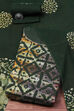 Blue Cotton Tie and Dye Unstitched Suit Set image number 0