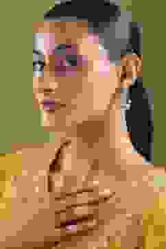 Champagne Alloy Drop & Danglers image number 3