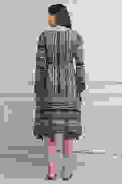 Indigo Blue Acrylic Printed Dress image number 3