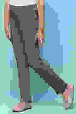 Grey Cotton Lycra Skinny Jeggings image number 2