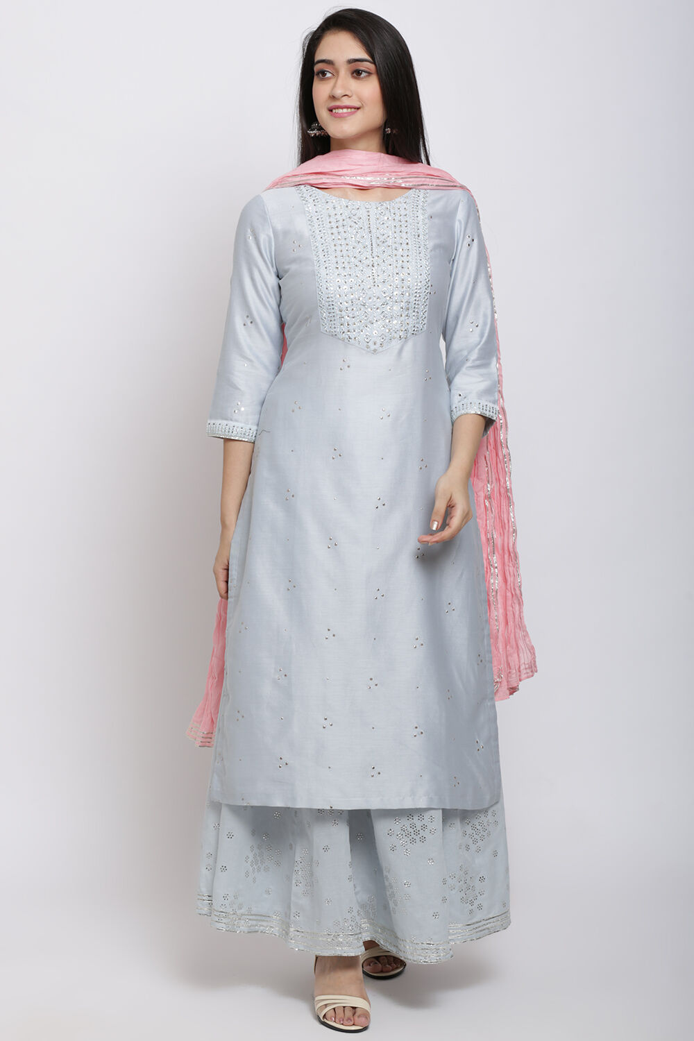 Biba skirt sales and kurta set