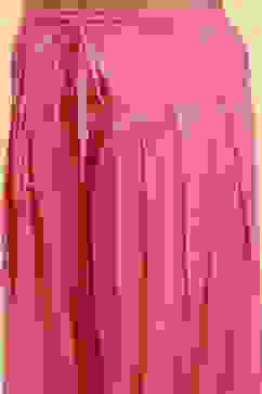 Pink Cotton Tiered Printed Kurta Salwar Set image number 2