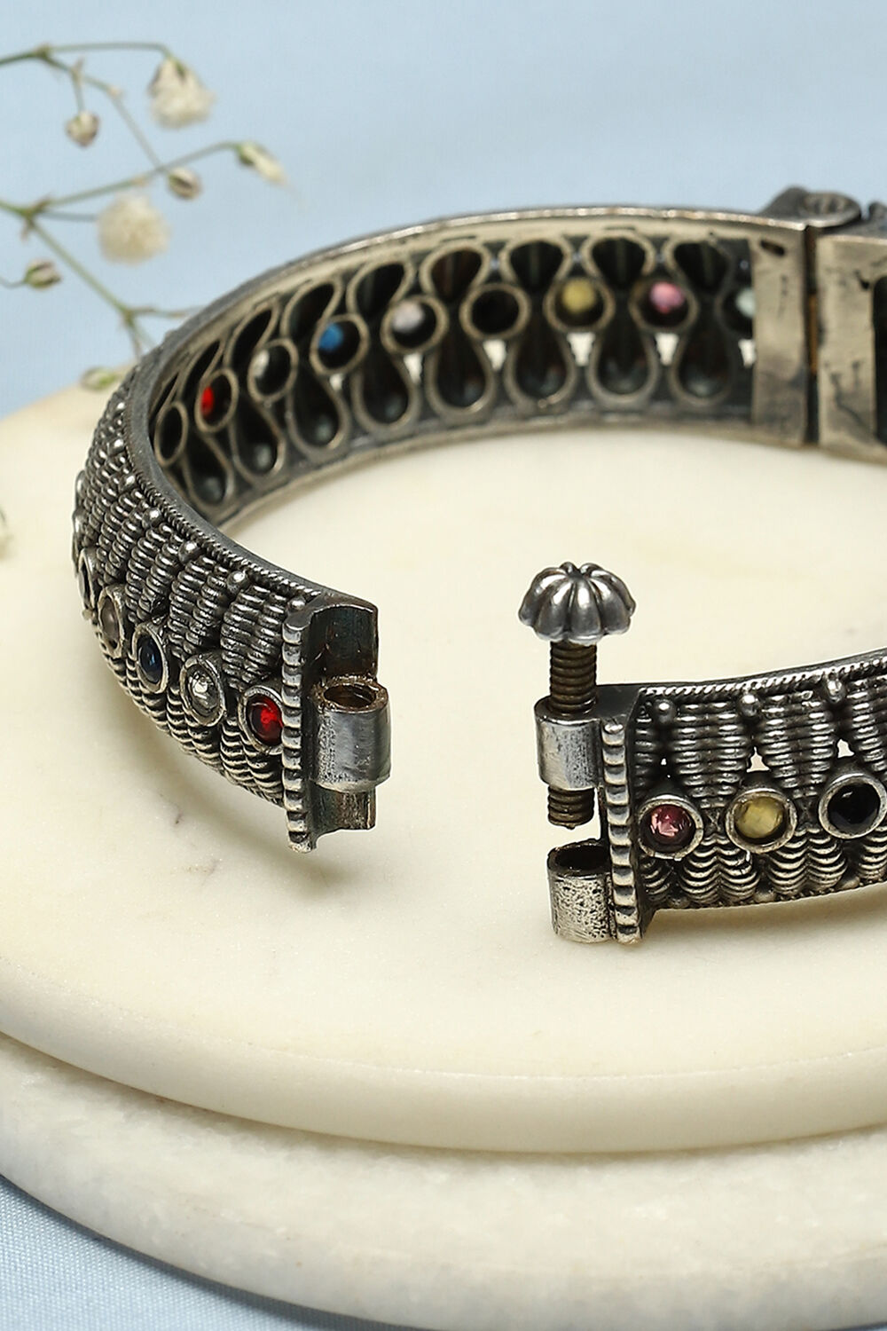 Multicolor Brass Bangles image number 4