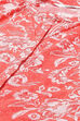 Red Sorbet Cotton A Line Kurta image number 1