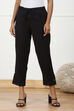 Black Cotton Pant image number 4