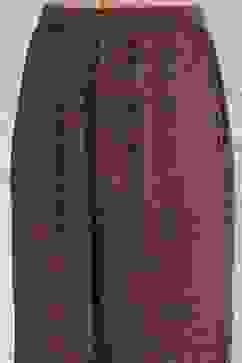 Orange Solid Straight Suit Set image number 2