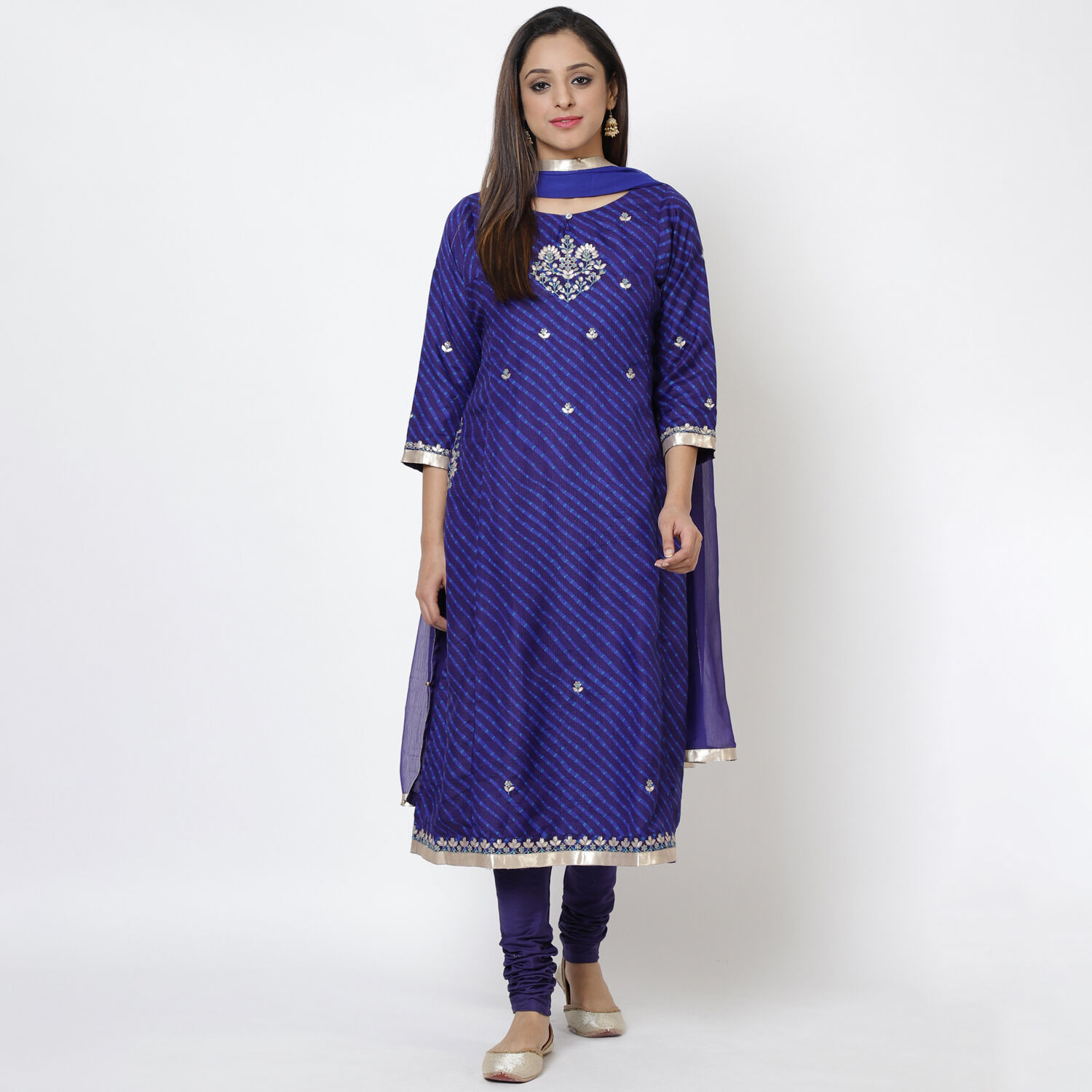 Biba blue top suit