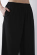 Green Solid Straight Palazzos image number 1