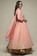 Dusty Pink Viscose Flared Suit Set