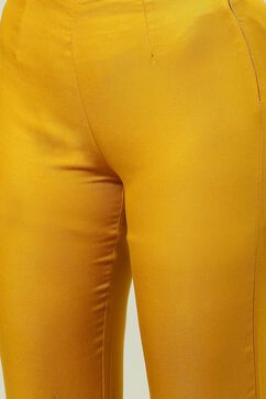 Ochre Rayon Narrow Pants image number 1