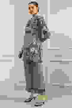 Green Cotton Printed Straight Kurta Set image number 3