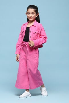 Pink Cotton Jacket image number 0