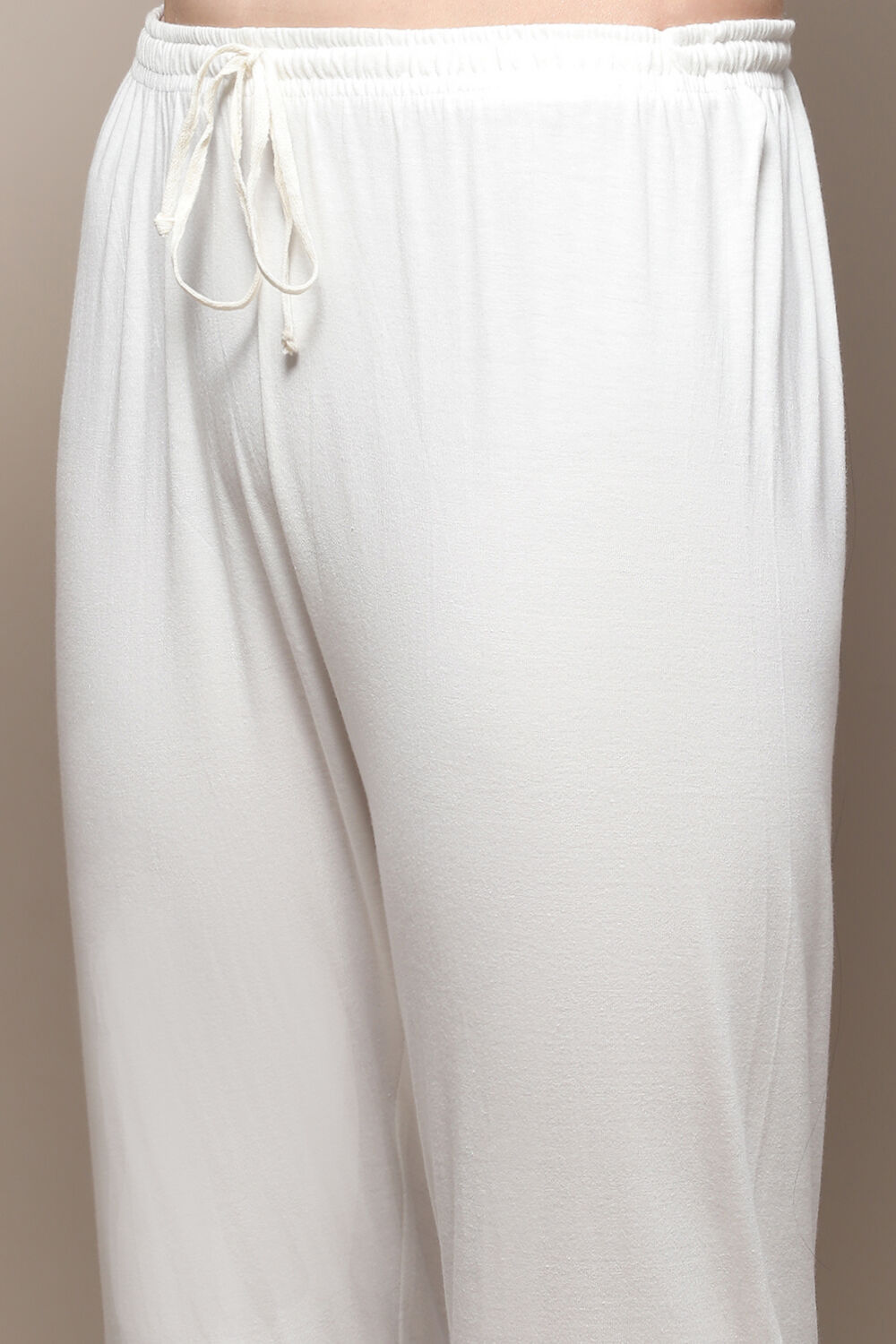 White and Blue Floral Anarkali Suit Set image number 2