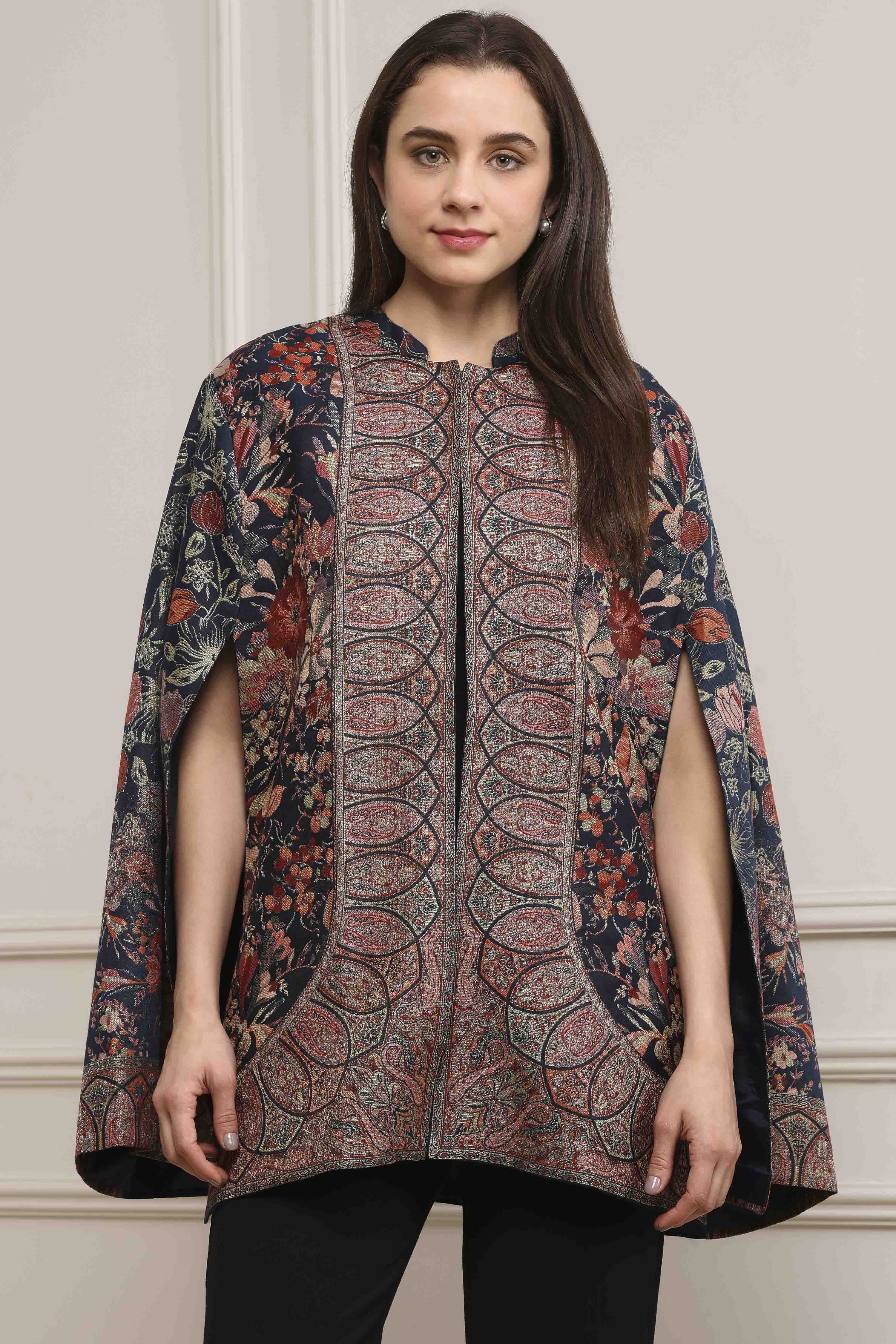 Navy Jacquard Yarndyed Fusion Set image number 6