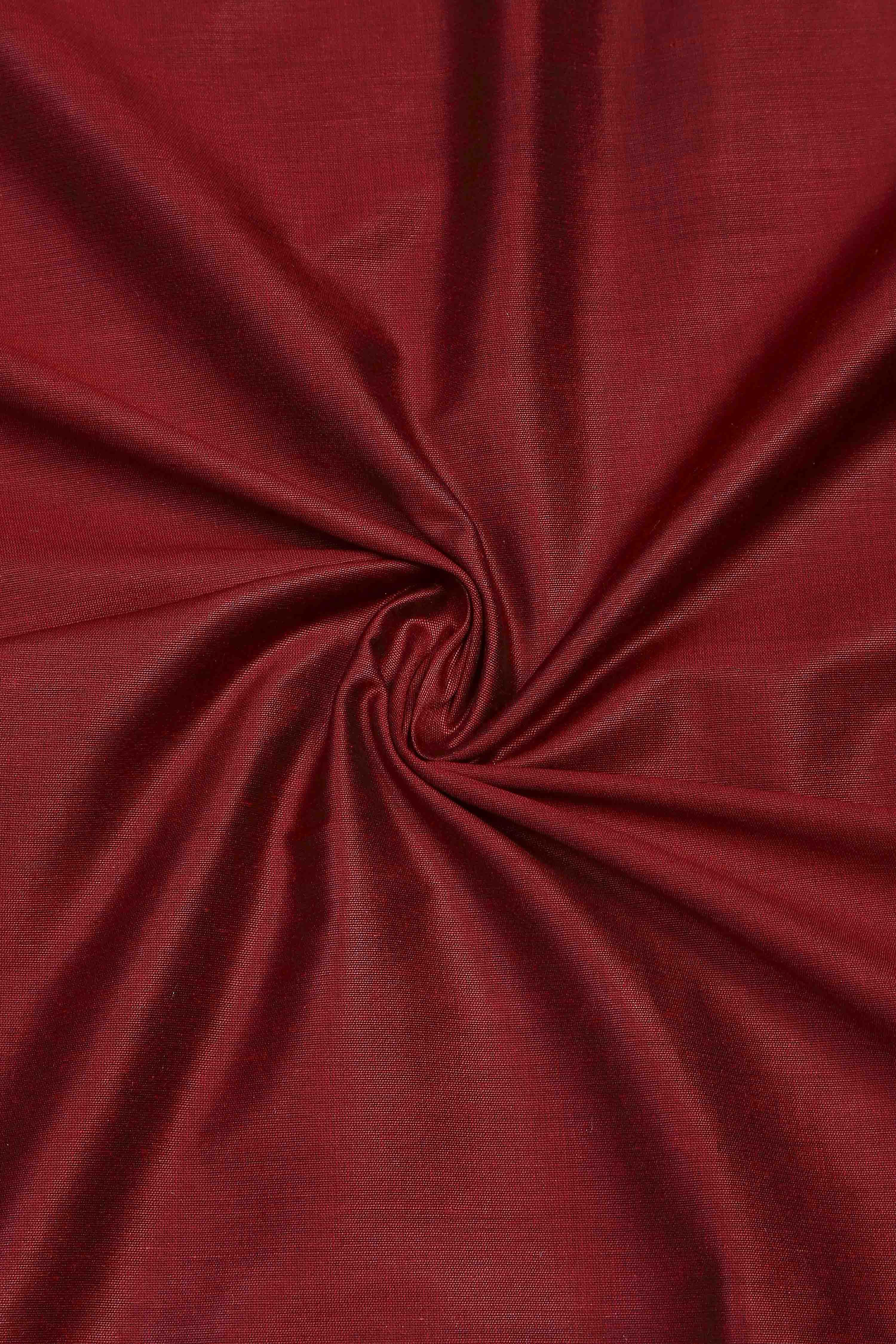 Mustard Banarasi Chanderi Banarasi Print Unstitched Suit Set image number 2