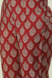 Red Poly Viscose Printed Kurta Set image number 2