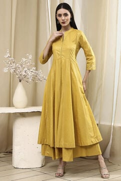 Lime Cotton  Dress image number 5